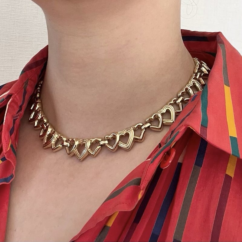 トリファリ trifari ヴィンテージ ネックレス コスチュームジュエリー