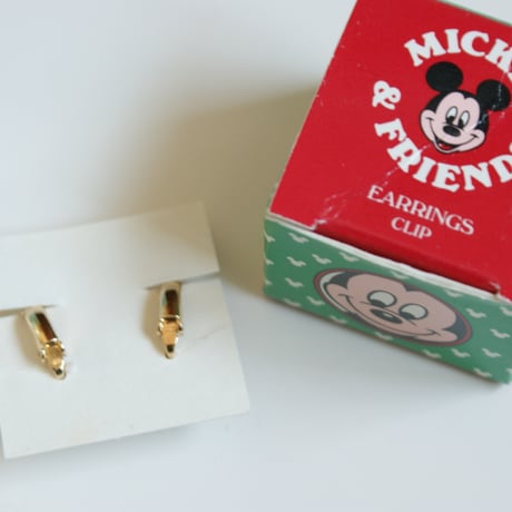 【New Vintage Stock】AVONエイボン DISNEY ディズニー ミッキー  イヤリング / ヴィンテージ・コスチュームジュエリー