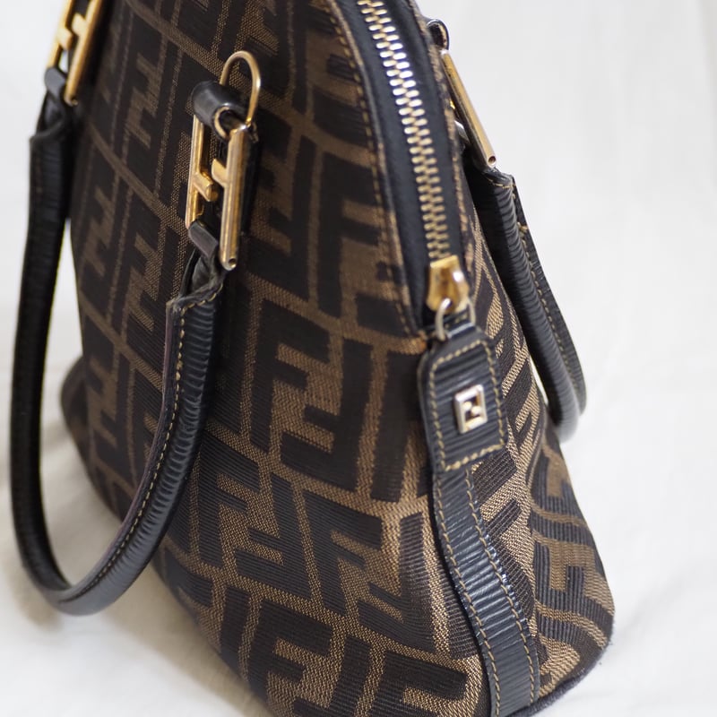 FENDI フェンディ ズッカ柄 ハンドルショルダーバッグ / ヴィンテージ