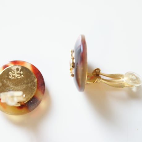 CHANEL シャネル べっ甲 ゴールド ココマーク イヤリング 箱BOX付き / ヴィンテージアクセサリー