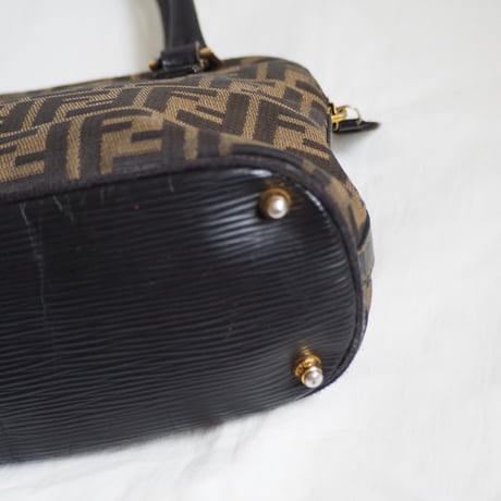 FENDI フェンディ ズッカ柄 ハンドルショルダーバッグ / ヴィンテージファッション