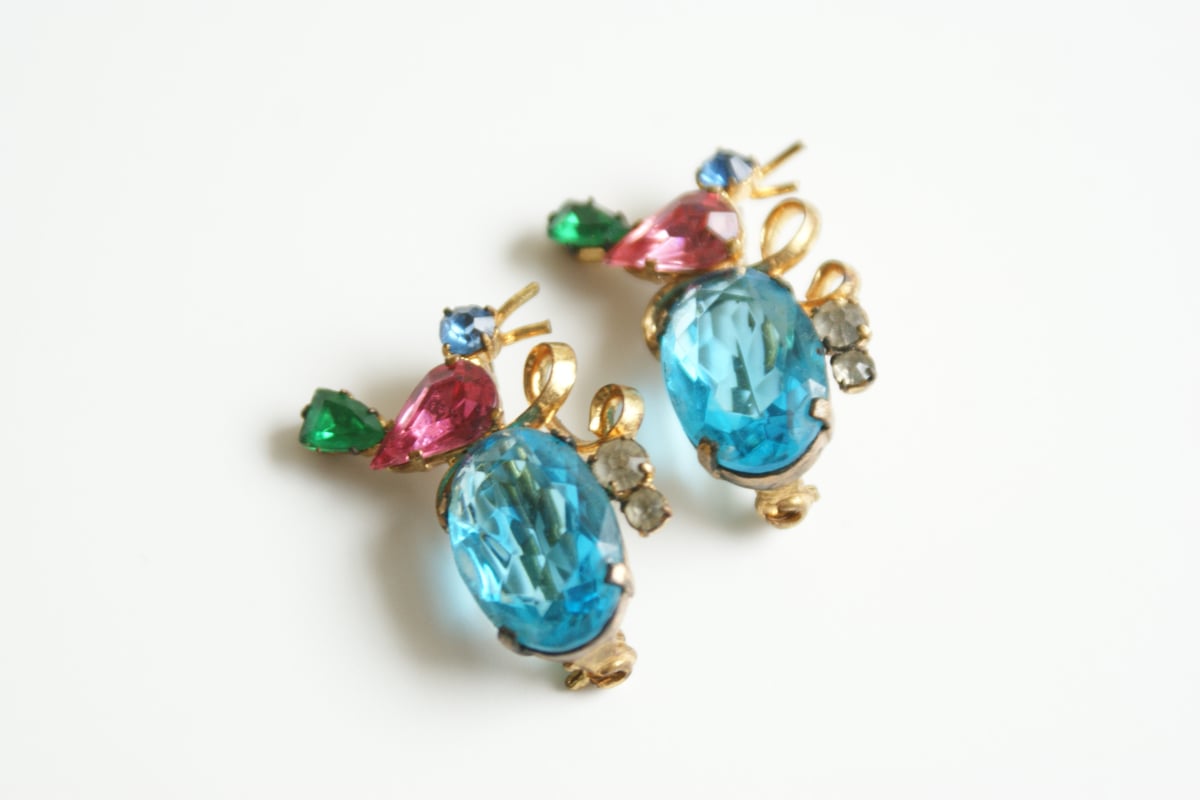 アメリカ買付】Czechoslovakia チェコスロバキア製 ガラス