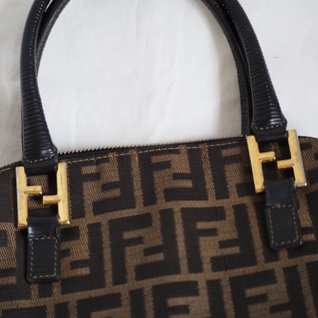 FENDI フェンディ ズッカ柄 ハンドルショルダーバッグ / ヴィンテージファッション