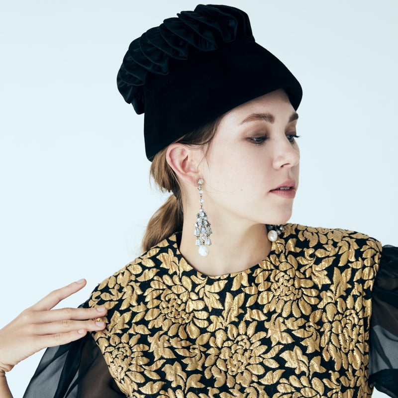 HATTIE CARNEGIEハッティカーネギー グレーシルバー バロックパール 