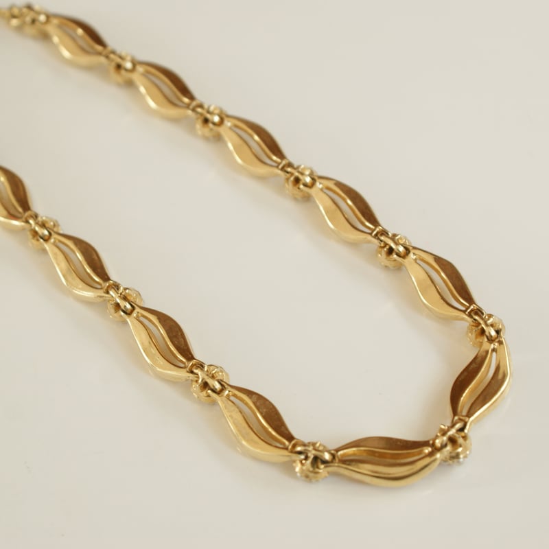 TRIFARIトリファリ フラワーパール ネックレス / ヴィンテージ