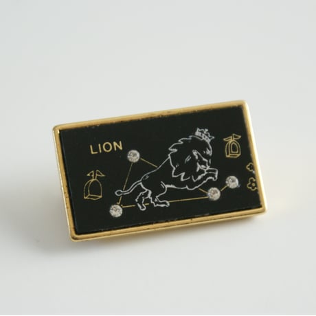 【フランス買付】Special price【スペシャルプライス】ゾディアック 星座 LEO 獅子座ブローチ/ ヴィンテージ・コスチュームジュエリー