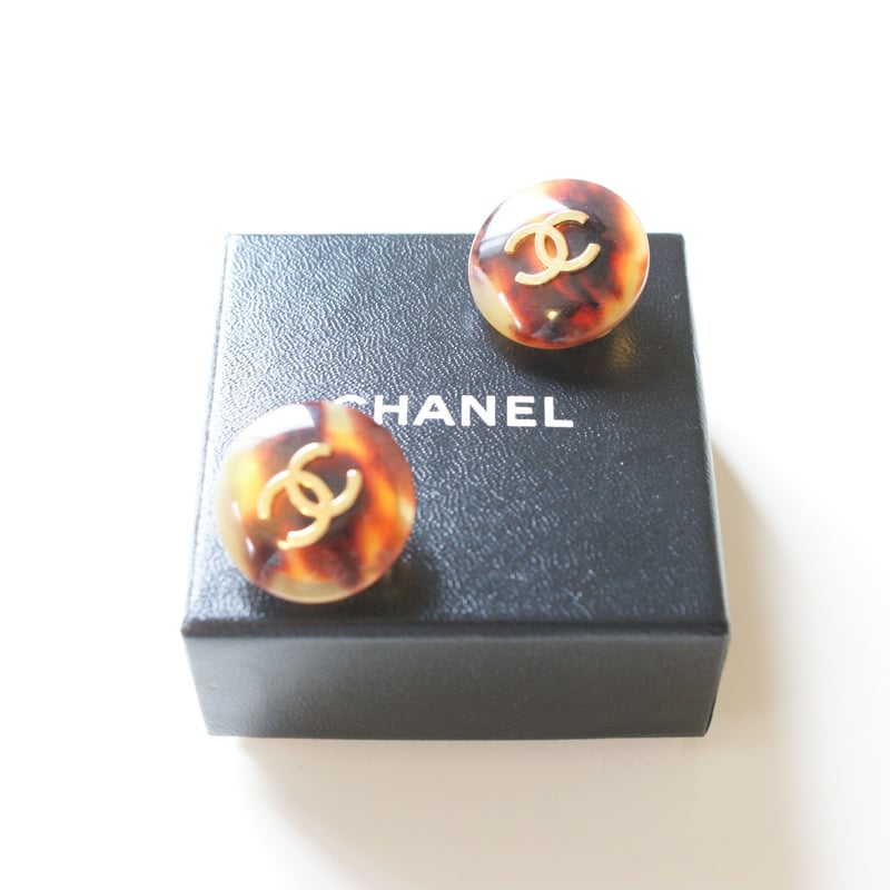 ♥︎シャネル CHANEL イヤリング ゴールド CoCoマーク 箱タグ付き