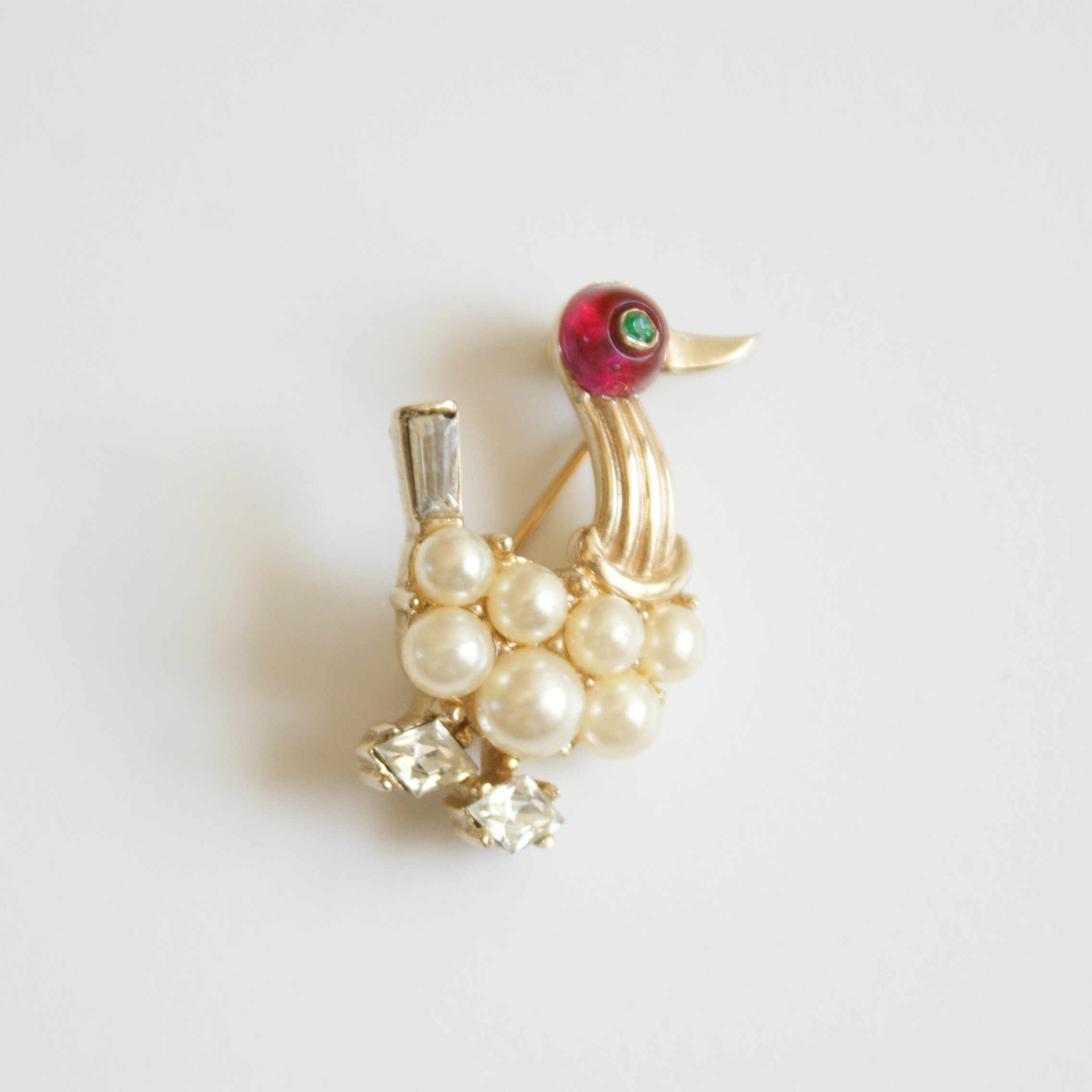 TRIFARI クラウン トリファリ ブローチPAT PEND刻印 TRIFARIクラウントリファリ アルフレッド・フィリップ PAT.PEND ダック