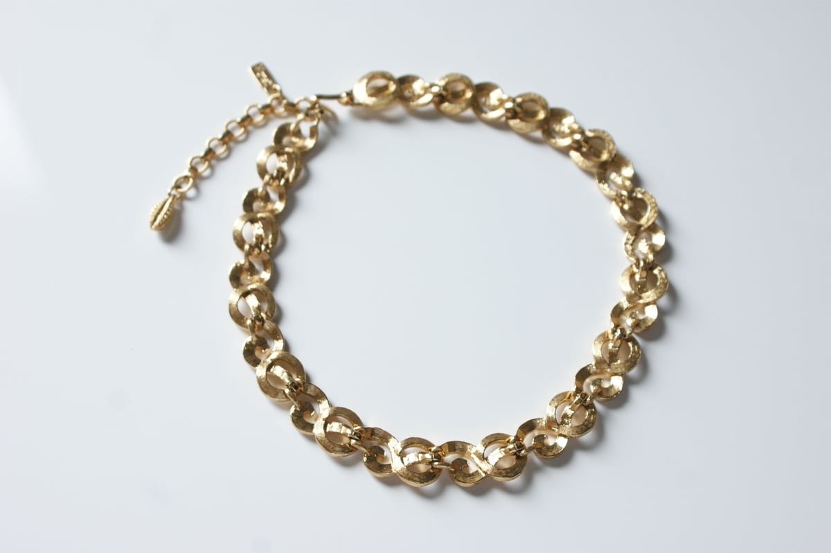 MONETモネ ゴールド チョーカー ネックレス / ヴィンテージ