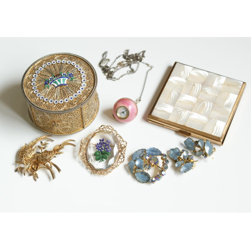 SWISS MADE スイス製 シェル マザーオブパール 白蝶貝 シガレット