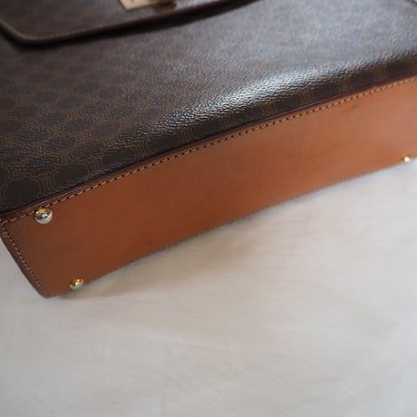 Special price【スペシャル プライス】CELINE セリーヌ  マカダム ターンロック ハンドル バッグ/ ヴィンテージファッション