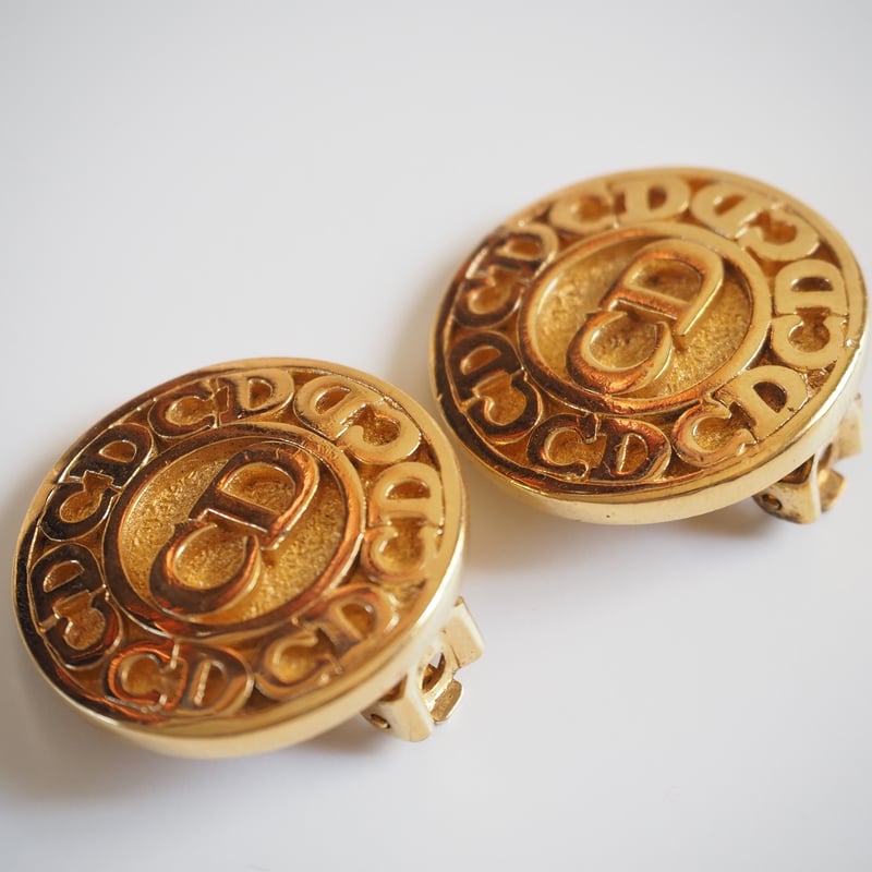 Christian Diorクリスチャン・ディオール サークル イヤリング