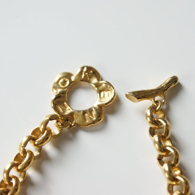 KENZOケンゾー アネモネ フラワー マット ゴールド ブレスレット KENZOケンゾー アネモネ フラワー マット ゴールド ブレスレット