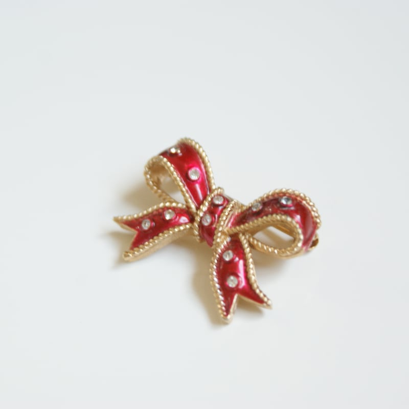 Ciner 風船を持ったピエロのブローチ エナメル ラインストーン