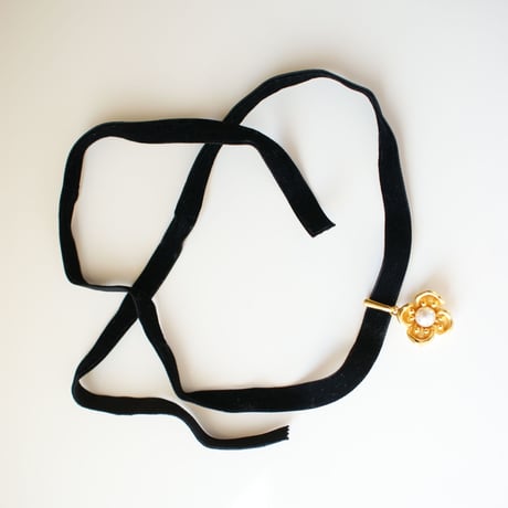 KENZOケンゾー ハナミズキ  / フラワー パール / チョーカーネックレス