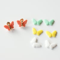 Special price【スペシャル プライス】AVONエイボン 蝶 バタフライ 4色 ピアス / ヴィンテージジュエリー・アクセサリー