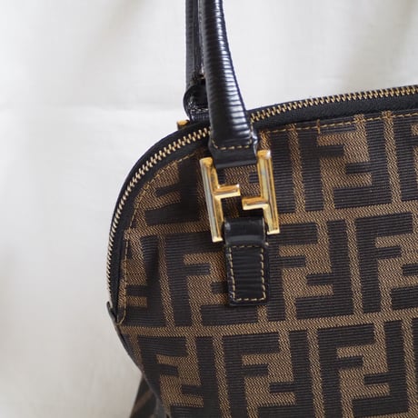 FENDI フェンディ ズッカ柄 ハンドルショルダーバッグ / ヴィンテージファッション