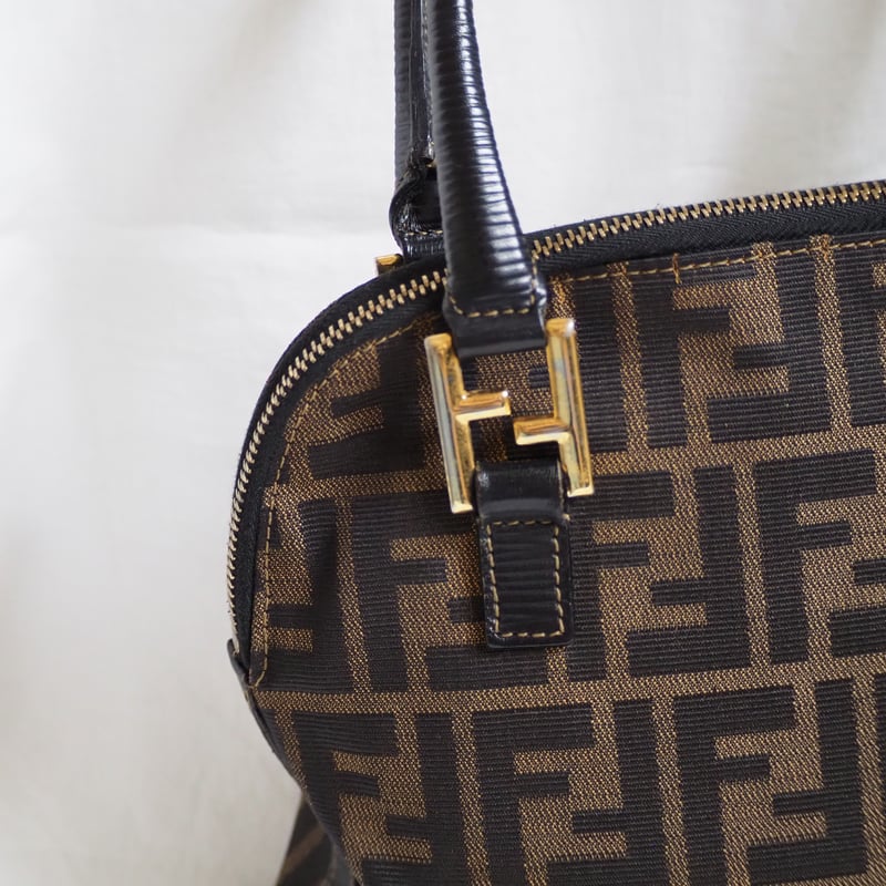 FENDI フェンディ ズッカ柄 ハンドルショルダーバッグ / ヴィンテージ