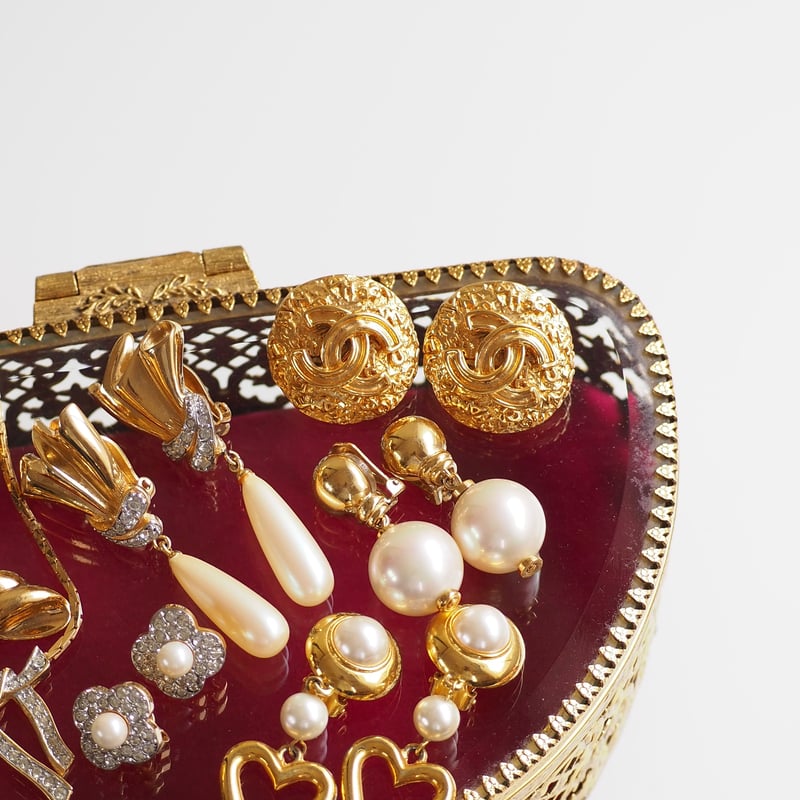 Christian Diorクリスチャン・ディオール パール イヤリング