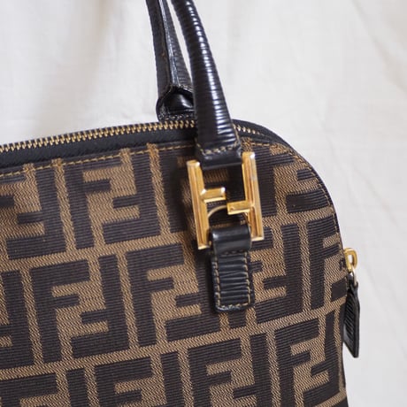 FENDI フェンディ ズッカ柄 ハンドルショルダーバッグ / ヴィンテージファッション