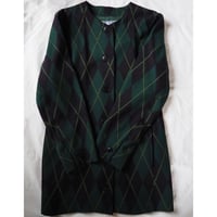 YVES SAINT LAURENT イヴサンローラン グリーン ジャケット ヴィンテージ レデイース ファッション