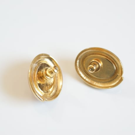MONETモネ レッドルーサイト ピアス / ヴィンテージアクセサリー