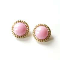 Special price【スペシャル プライス】バービーピンク ルーサイト イヤリング / ヴィンテージアクセサリー
