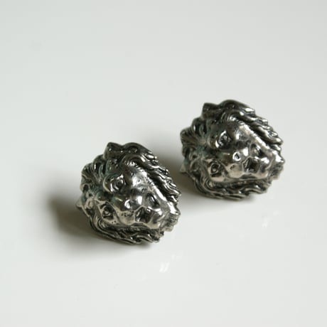 【アメリカ買付】Accessocraft NYC ライオン  獅子座 イヤリング  / ヴィンテージアクセサリー