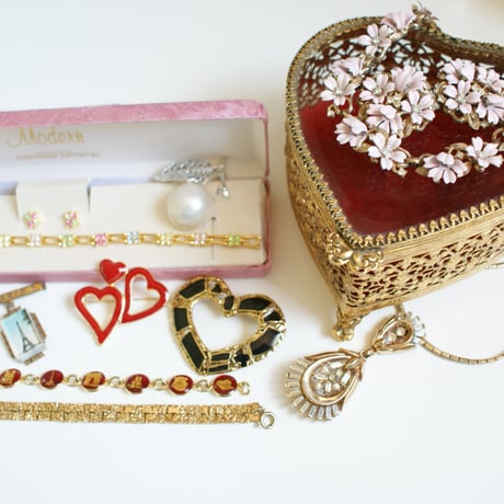 TRIFARIトリファリ アルフレッド・フィリップ  PAT.PEND ブローチ ネックレス/ ヴィンテージ・コスチュームジュエリー