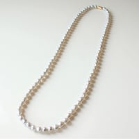 AVONエイボン ライトグレー バロック パール ネックレス / ヴィンテージアクセサリー