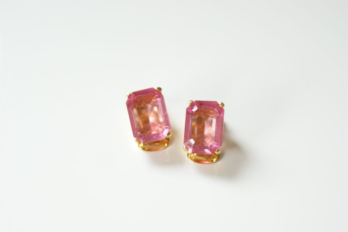 ◆ChristianDiorクリスチャンディオール デイジーピアス お花 ピンク imgrc0157160503.jpg