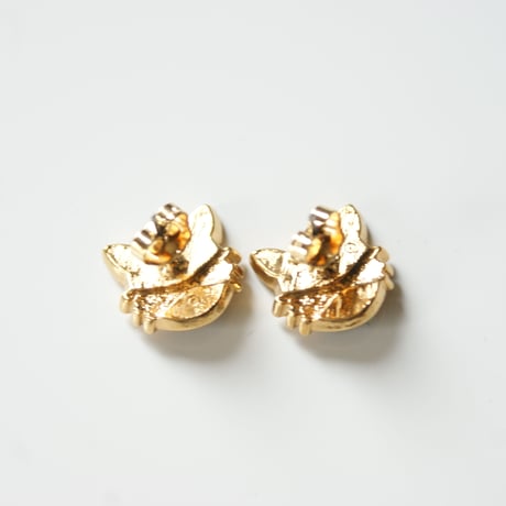 Special price【スペシャルプライス】AVONエイボン 黒猫 ブラックエナメルピアス  / ヴィンテージジュエリー・アクセサリー