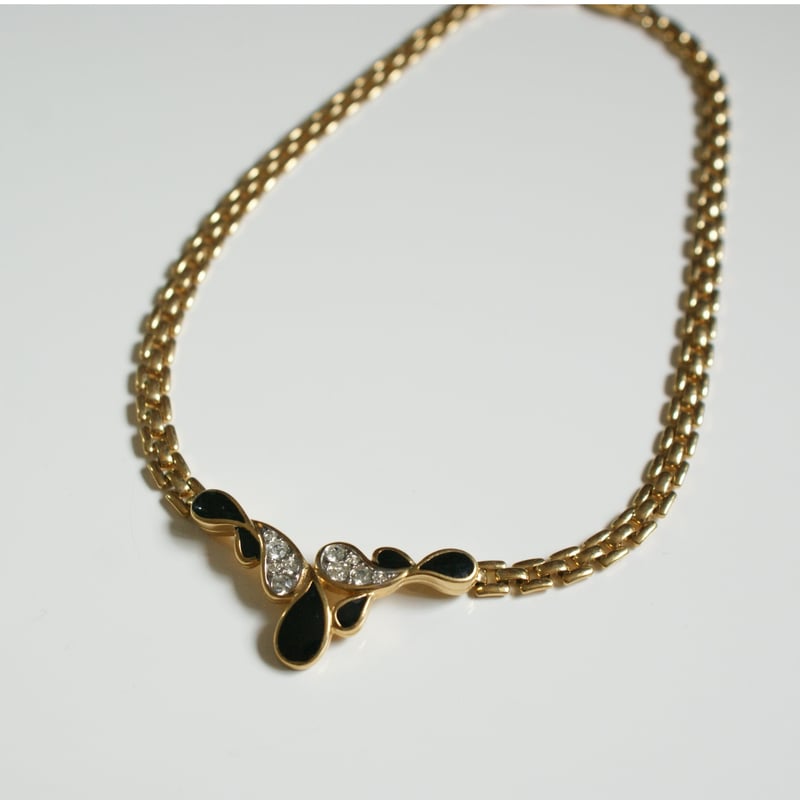 アメリカ買付】NINA RICCI ニナリッチ ティアドロップ ブラック  