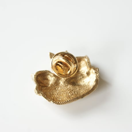 Special price【スペシャル プライス】AVONエイボン 猫 キャット バスケット ピンブローチ / ヴィンテージアクセサリー
