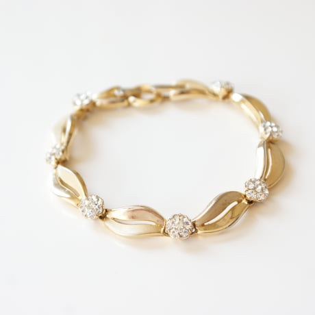 美品！ヴィンテージ★コスチュームジュエリー♡ ゴールドブレスレット CATEGORY Bracelet/Bangle | ヴィンテージアクセサリー