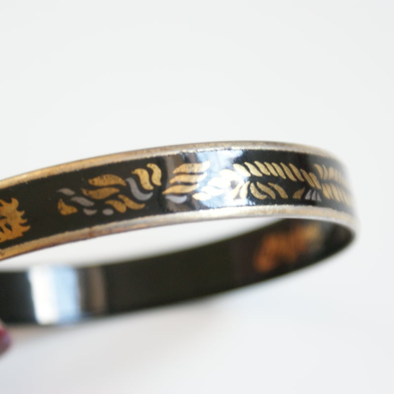 オーストリア買付】MARLENE オーストリアエナメル タイガー バングル