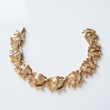 美品！ヴィンテージ★コスチュームジュエリー♡ ゴールドブレスレット CATEGORY Bracelet/Bangle | ヴィンテージアクセサリー