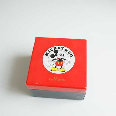 【アメリカ買付】NAPIERネイピア DISNEY ディズニー ミッキー ミニー スケート クリスマスブローチ / ヴィンテージ・コスチュームジュエリー