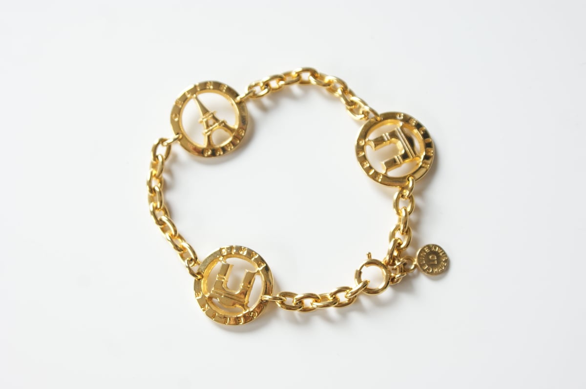 M*♪様 セリーヌCELINE ネックレスゴールドエッフェル塔凱旋門