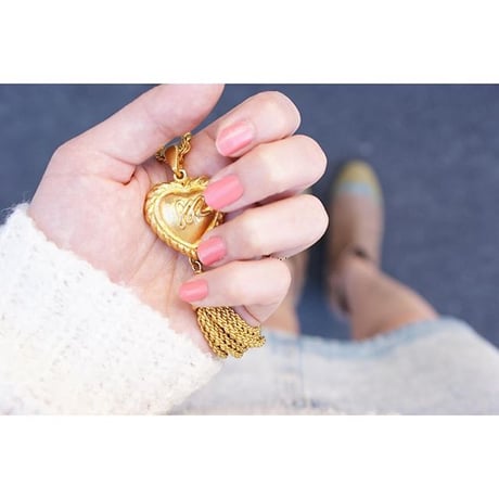 SONIA RYKIELソニア リキエル ハートタッセル ネックレス / ヴィンテージアクセサリー