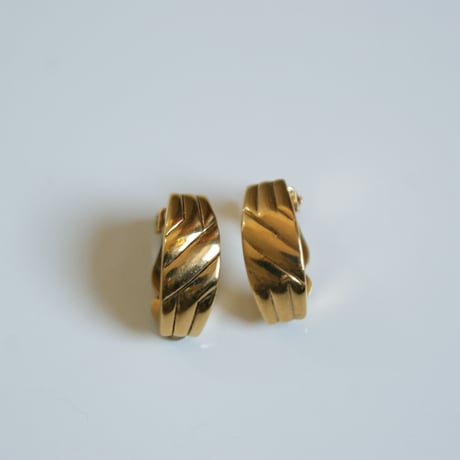 NINA RICCIニナリッチ シンプル フープ イヤリング / ヴィンテージアクセサリー