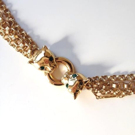 GIVENCHYジバンシィ☆パンテールチェーン☆ヴィンテージ ネックレス