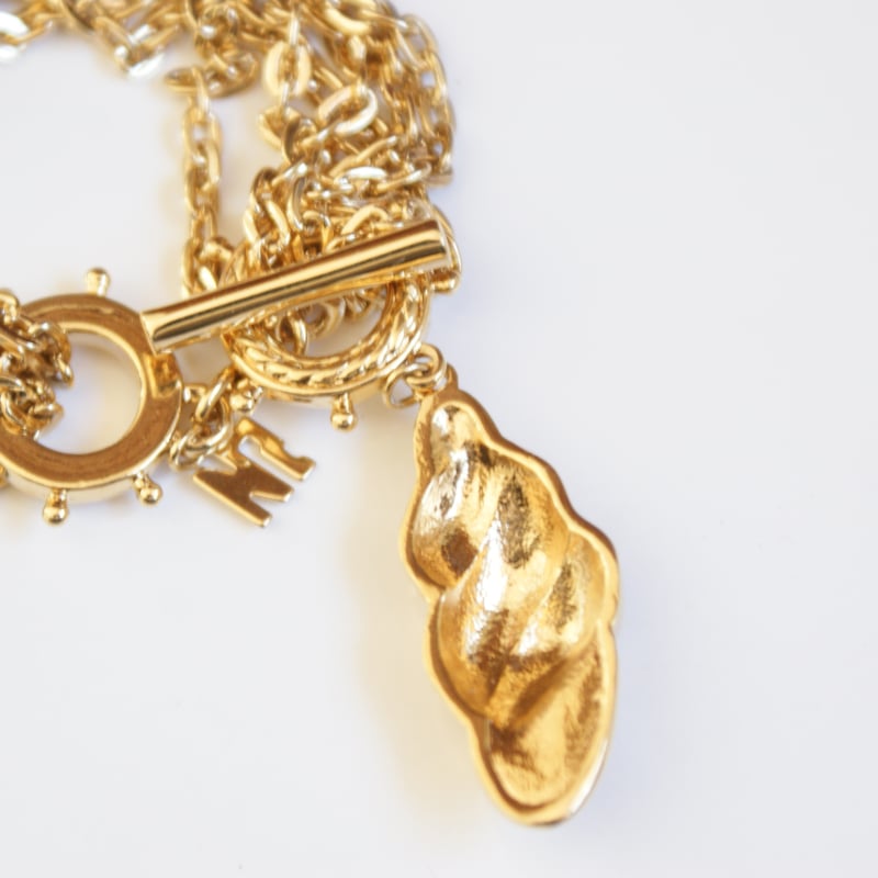 NINA RICCI ブレスレット ニナリッチ NINA RICCI ブレスレット 金色 ゴールド - メルカリ