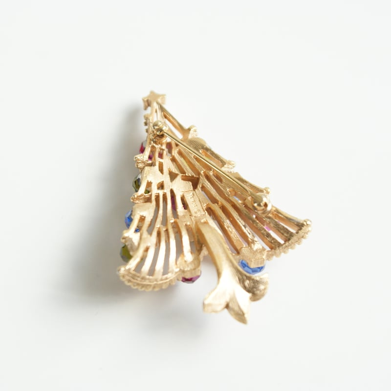 TRIFARIクラウントリファリ クリスマスツリー ブローチ/ ヴィンテージ