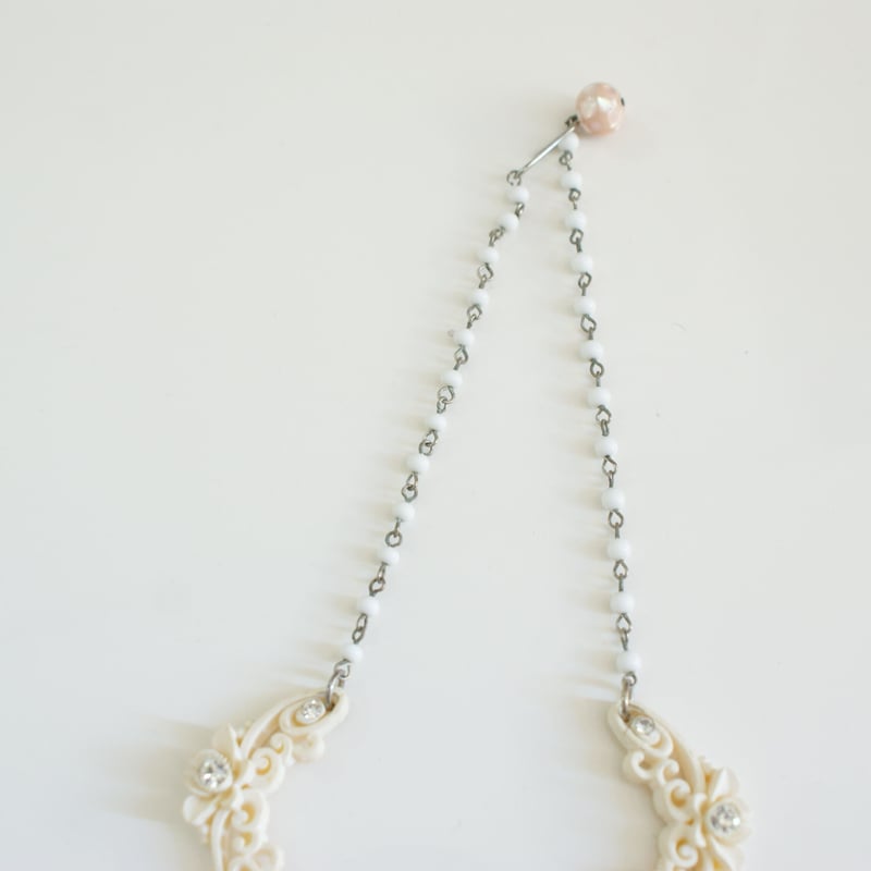 ヴィンテージブローチ・ネックレスセット i taly 発送2日内]4点セット✾選べるネックレス、ブローチ、ピアス/イヤリング