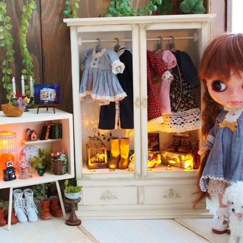 1/6ドールサイズ・クローゼット | coco style+