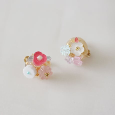 petit bouquet・イヤリング/C