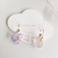 寒天フルーツかざり・ピアスB