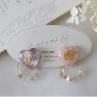 追憶の廻廊(ハート）ピアス / C