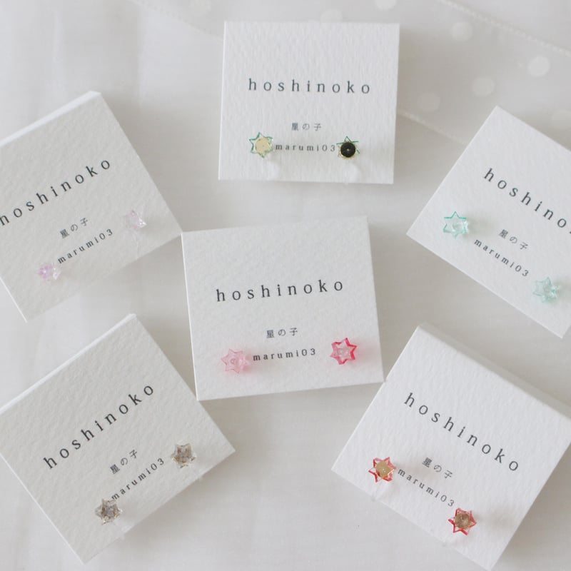 ☆HERO☆　様　ピアス　No.4802 hoshinoko・ピアス /2 | iromono selectshop